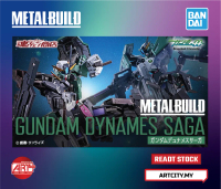 (READY STOCK) Bandai Metal Build - Gundam Dynames Saga - Gundam 00 - 1/100 Scale