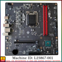 Desktop Motherboard L23867-001 L23867-601 Spare Part for HP Omen Obelisk 875-0014 Series Intel Chipset Z370 Socket LGA 1151 DDR4