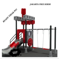 Playground anak children belajar mainan perosotan outdoor + olahraga
