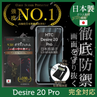 【INGENI徹底防禦】HTC Desire 20 Pro  非滿版 保護貼 日規旭硝子玻璃保護貼
