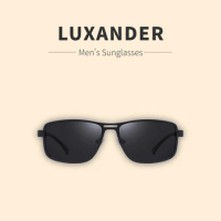 LUXANDER 2024 New Men's Retro Metal Frame Driving Polarized oakley sunglasses for men gafas de sol hombre