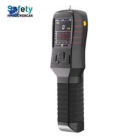 pipe leak detection He/Helium gas detector alarm, gas analyzer with gooseneck probe and curve display S311