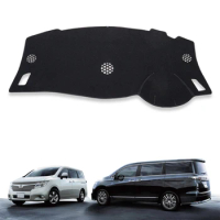 for Nissan Elgrand E52 Dashboard Mat Sunshade Protection Cover Pad Carpet Car Accessories