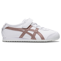 【Onitsuka Tiger】鬼塚虎 大童 白色玫瑰金虎爪紋MEXICO 66 PS(1184A170-100)