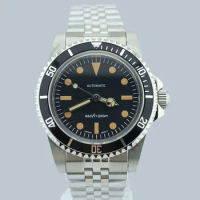 39.5mm Diver Retro sapphire crystal Men Watch 39.5mm Diver Retro watch NH35 Movement Vintage Watches（3）