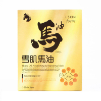 I. SKIN FOCUS - 馬油滋潤修護面膜 25ml x 10pcs