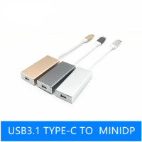 USB-C TYPE-C USB 3.1 To DP Display Port Cable Converter Hub 10Gbps 4K 30HZ 1080P 60HZ Video AV Cord Adapter for Macbook Air 12