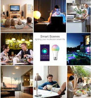 【保固一年 國家標準檢驗】Alexa Echo 台規智能 燈泡 WiFi燈泡 LED球泡燈 七彩燈泡 E27 RGB燈