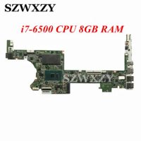 Original DAY0DDMBAE0 For HP X360 13-4000 G2 Series Laptop Motherboard With SR2EZ i7-6500u CPU 8GB RAM