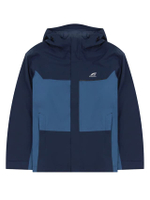 เสื้อแจ็คเก็ตผู้ชายแขนยาว Season Color Block Down Jacket (3 in 1) น้ำเงิน Key Largo x Navy