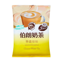 【伯朗咖啡】減糖香濃原味奶茶(17gX30入/袋)
