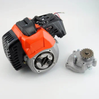 Engine 49cc &amp; Gear Reduction Transmission Box For Pocket MINI BIKE SCOOTER ATV