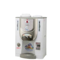 晶工牌溫度顯示冰溫熱開飲機(日本國際牌R-134a壓縮機)開飲機JD-8302