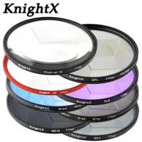 KnightX ND ND2 ND4 ND8 ND16 UV 49 52 55 58 62 67 72 77 color lens Filter for Canon EOS 1100D 700D 650D 600D 18-55mm camera hoya