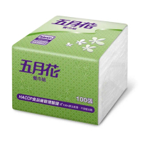 【MAY FLOWER 五月花】9吋抽取式餐巾紙100張x8包