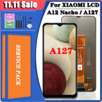 6.5'New For Samsung A12 Nacho LCD A127F A127M A127U LCD Display Touch Screen Digitizer Assembly For Samsung A127 LCD