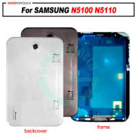 For Samsung Galaxy Note 8.0 N5100 N5110 LCD Front Bezel Frame Middle Housing Plate with back cover Repair Parts