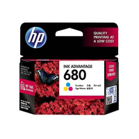 HP ตลับหมึกอิงค์เจ็ท 3 สี HP 680/CO