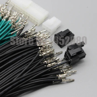 10PCS 5557 4.2mm Pitch Connector Wire Female Docking Terminal Cable 18AWG 30CM Single Head Asic Bitcoin Miner Antminer S9