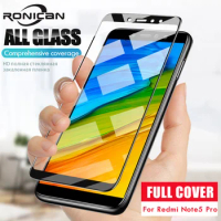 For Xiaomi Redmi Note 5 Pro Screen Protector Full Cover Tempered Glass For Redmi Note 4 Global Version 4X 3S redmi 4 pro 5 plus