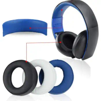 Earpads Headband for Sony-Gold Wireless headset PS3-PS4 7.1 Virtual Surround Sound CECHYA-0083 headphone Dropshipping