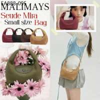 พร้อมส่ง!!!🚚Malimays Suede Mira Bag รวมสี Crossbody สะพายข้าง กระเป๋าถือ กระเป๋าSuede Shoulder กระเป