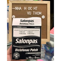 Salonpas Diclofenac Patch – dán vô là thấy đời dịu liền