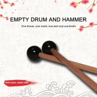Practical Tongue Drum Drumsticks Rubber Head Mallet Xylophone Marimba Percussion Wooden Drum Sticks Instrument Parts