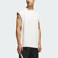 Adidas Select Warmup T [IM4219] 男 籃球 背心 亞洲版 運動 休閒 寬鬆 舒適 純棉 白