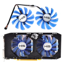 NEW 1LOT 95MM 4PIN FDC10H12S9-C FDC10U12S9-C RX 580 570 GPU Fan，For HIS RX 480 570 580 590 Graphics card cooling fan
