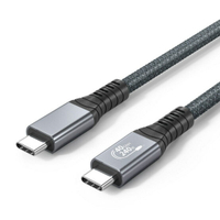 【易控王】1m USB4.0 Type-C公對公快充傳輸線 PD240W 8K@60Hz 40Gbps (30-738)