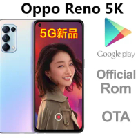 DHL Fast Delivery Oppo Reno 5K 5G Smart Phone Snapdragon 750G 64.0MP 65W Charger 6.43" OLED 90HZ 12GB RAM 256GB ROM Android 10.0