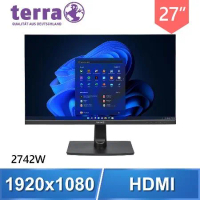terra 德國沃特曼 2742W 27型 IPS 不閃屏低藍光螢幕