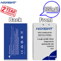 New Arrival [ HSABAT ] 1350mAh BLB-2 Replacement Battery for Nokia 3610 5210 6500 6510 7650 8210 8250 8310 8850 8890 8910