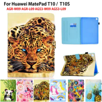 For Huawei Matepad T10 Case Funda For Huawei Matepad T10S MatePad T 10 T 10s Cover Coque Fashion Painted TPU Inner Shell Capa