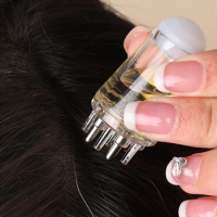 6ML Scalp Applicator Liquid Comb Roll-on Head Massage Tools Minoxidil Essential Oil Liquid Health Care for Scalp Head Fixed Hair