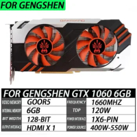 Remove the computer graphics card independently 98%NEW / FOR GENGSHEN GTX 1060 6GB