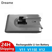 NEW brand available NEW brand 25.2V 3000mah lithium Dreame vacuum cleaner V11 V12 battery Mijia Drea