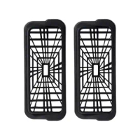 2pcs Car Seat Air Vent Cover Air Outlet Grille Inlet Protective Net Anti blocking Decorative Stuff Intake Grill Filter For Auto