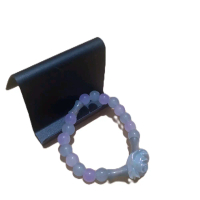 gelang manik, gelang manik dari bahan manik kaca / akrilik / plastik dengan desain yang simple dan l
