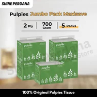 PAKET HEMAT 5 Packs Tissue PULPIES Jumbo Pack Maxisave 700 Gram