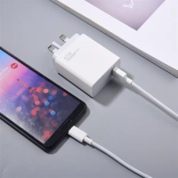 UK Plug Xiaomi 67W Fast Turbo Charger QC3.0 +6A Type C Cable For Mi 14 13 12 11 Ultra Pro Redmi K60 K70 Note 13 12 Pro Shark 4 5