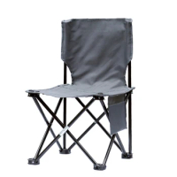 Camping Chair Foldable Portable Outdoor Fishing Beach Chair Backrest Picnic Seat BBQ Travel Easy Carry Portable Chair