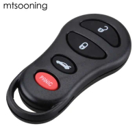 4 Buttons Remote Car Key Shell Case Fob For Jeep Liberty Dodge Neon Intrepid Stratus Chrysler Sebring 300M Concorde