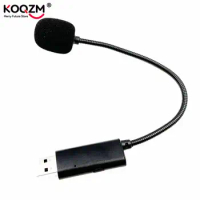 USB Extension Microphone Lavalier Microphone Condenser Microphone Adapter Cable For iPhone Android Smartphone Laptop Computer