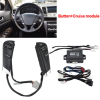 Steering Wheel Cruise Control System Module+Steering Wheel Button For Nissan Elgrand E52 2008-2012 Cruise Control Module Buttons