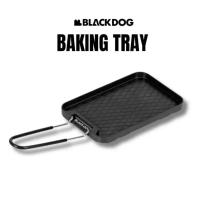 Grill Pan Mini Portabel Camping Baking Tray Foldable Lipat Blackdog CBD2550PJ064