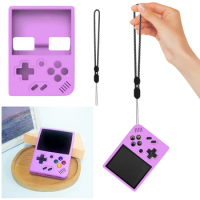 Silicone Protective Cover Case Shockproof Game Console Cover with Lanyard for MIYOO MINI Plus Handheld Game Console