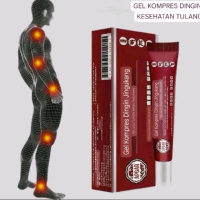 lumbar merah pereda nyer, JINGKUKANG, APDMP spinal neural cream otot kaku dan kram salah urat
