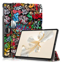 Case for HUAWEI Honor Pad 9 2024 Tablet Holder 12.1 Inch Trifold Stand for Honor Pad 9 HEY2-W09 HEY2-W19 12.1" Case Cover